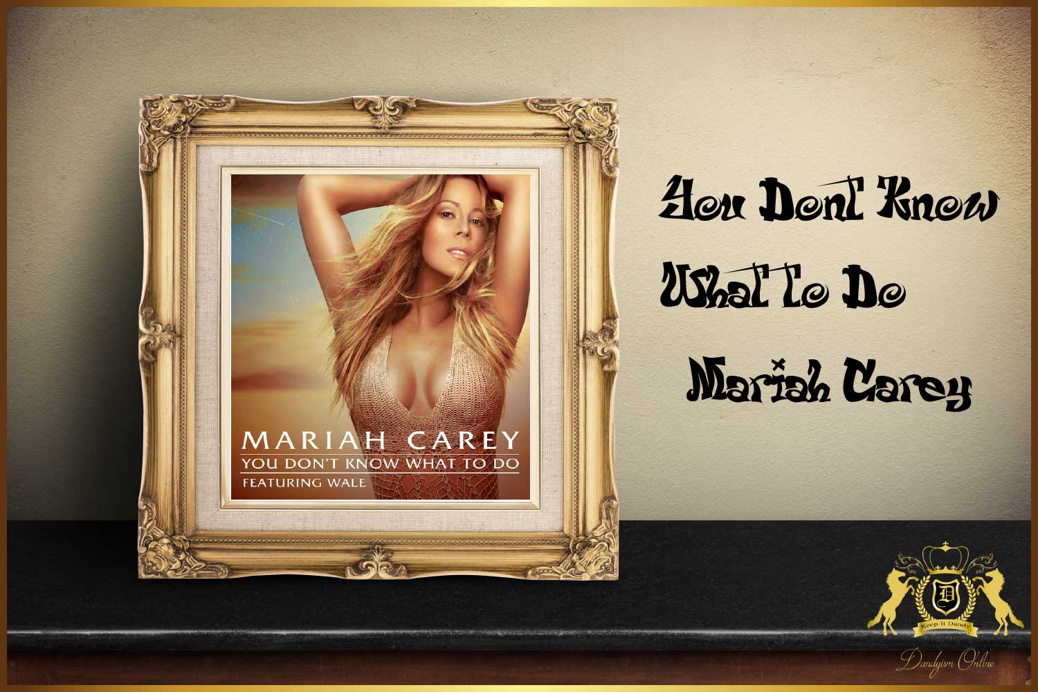 Mariah Careyの最新作『You Don't Know What To Do』は大ネタを使ったディスコ調の名曲